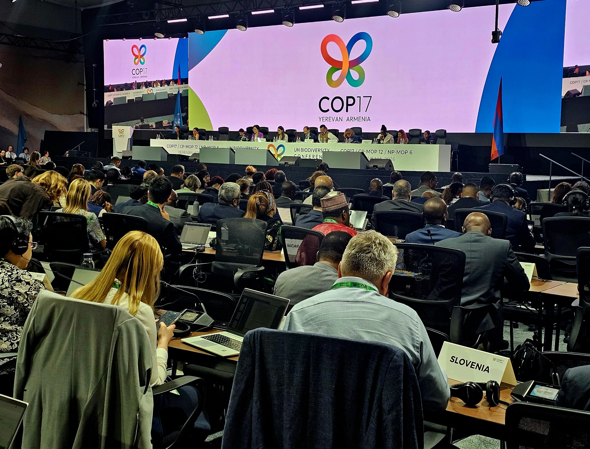 V Armeniji se je začelo 17. zasedanje Konference pogodbenic Konvencije o biološki raznovrstnosti
